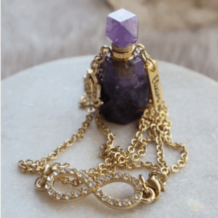 Collier élixir améthyste